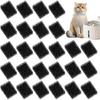 30 Pcs Pet Fountain Replacement Filter, Cat Drink Water Filter Replaced Foam Filters