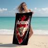 1pc A-Arsenal Beach Towel, Comfortable and Thick, and Swimming/Bath/Picnic/Camping Towel, Suitable for Seaside Beaches
