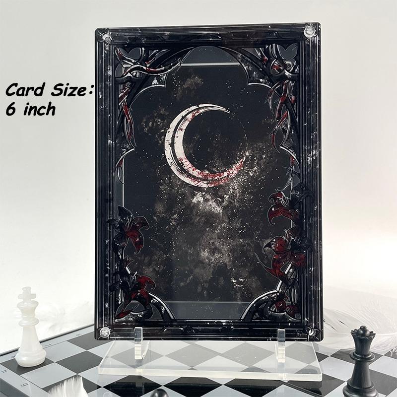 Moon Shadow Series Acrylic Photo Frame Kpop Photo Card Holder Secret Window INS Style Anime Card Sleeves Collection Wholesales