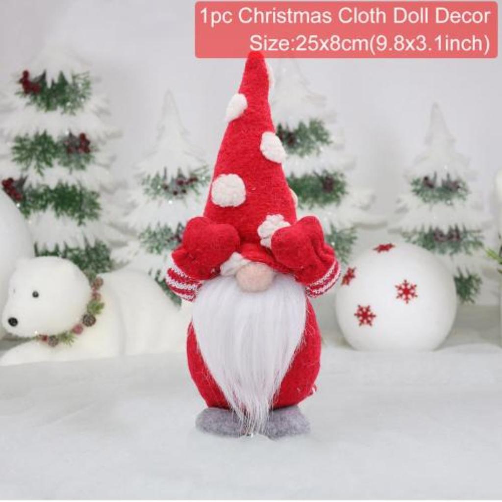 HOMZY Gnome Christmas Faceless Doll Merry Christmas Decorations For Home Cristmas Ornament Xmas Navidad Natal New Year 2022
