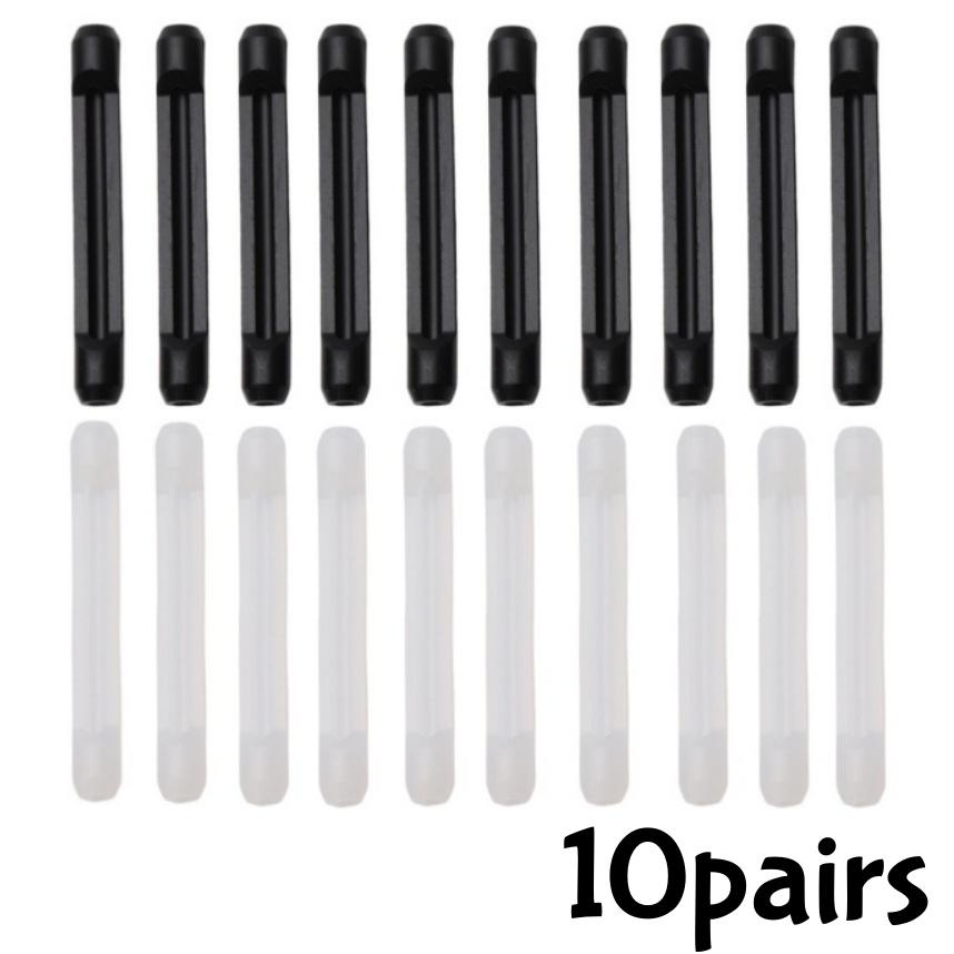 10-20pc Anti-slip Glasses Sleeve Silicone Temple Tips Eyeglass Retainer Eye Frame Leg Drag Fixed Ear Hook Bracket Glasses Access