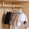 1/2PCS Retractable 8-Hook Clothes Hanger - 360 Rotation Rack for Hats, Underwear, Ties & Drying