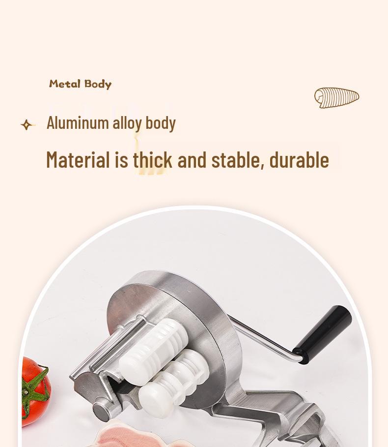 Ruční italský strojek na nudle a těstoviny