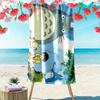 Totoro Cartoon Print Beach Towel, Large Soft Quick Dry Towel for Beach Camping Swimming