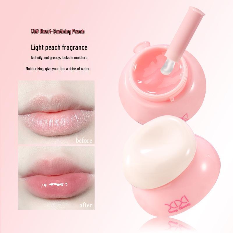 Xixi Moisturizing Glow Lip Mask: Hydrating Anti-Crack Lip Balm for Autumn/Winter, Fades Lip Lines, Perfect Lipstick Base.