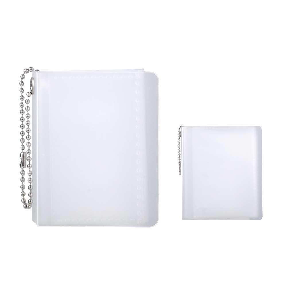 Photo Collection Card Holder Mini Photo Organizer Key Chain Album Key Ring Bag Pendant Photo Album