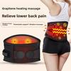 New Electric Heating Waist Massage Instrument Mugwort Hot Compress To Keep Warm Waist Pain Physiotherapy Massage Artifact Belt