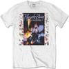 Prince Men's Purple Rain Album Slim Fit T-Shirt Large White