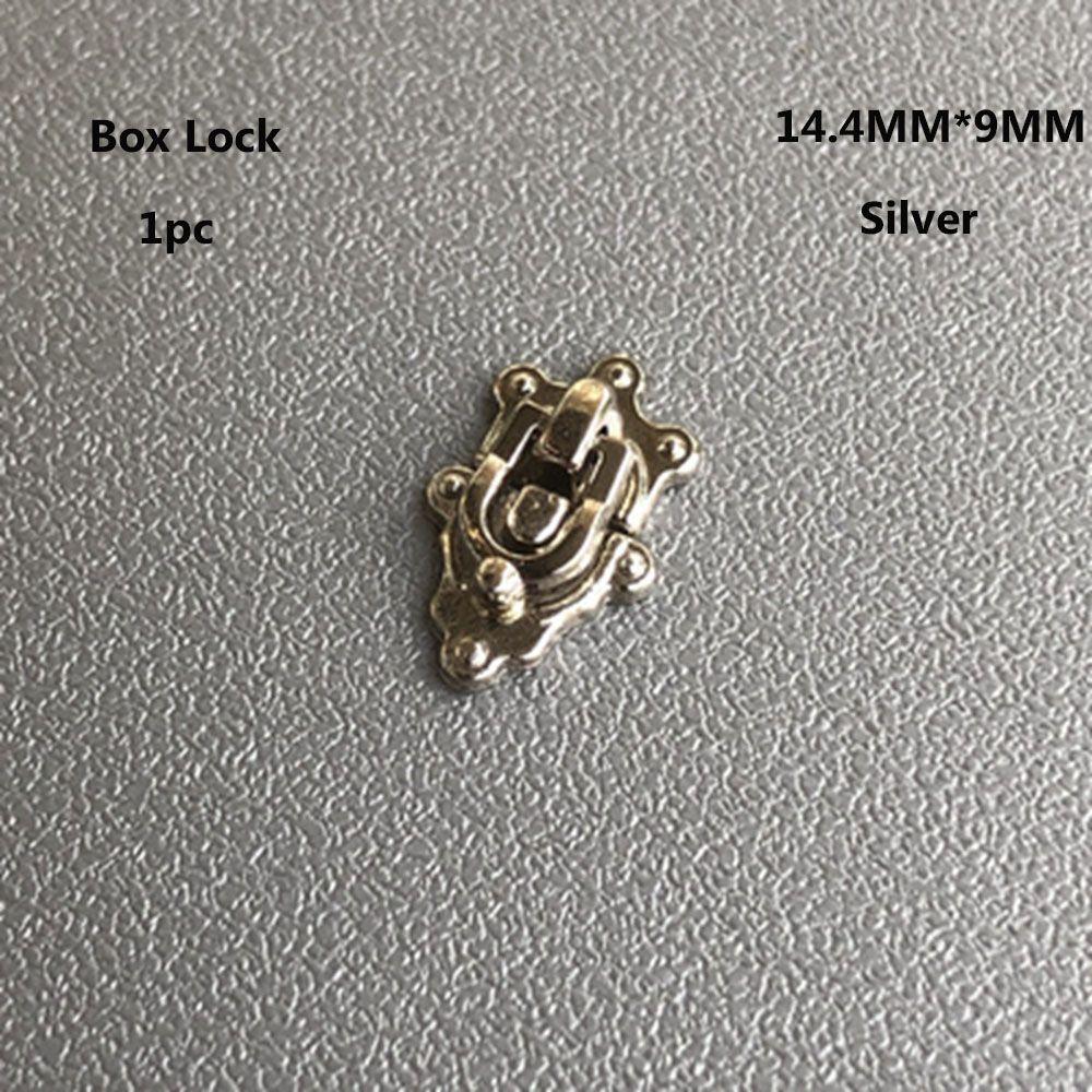 Luggage Trunk Lock Doll Bags Parts Dollhouse Metal Crafts Box Case Corner Suitcase Protector