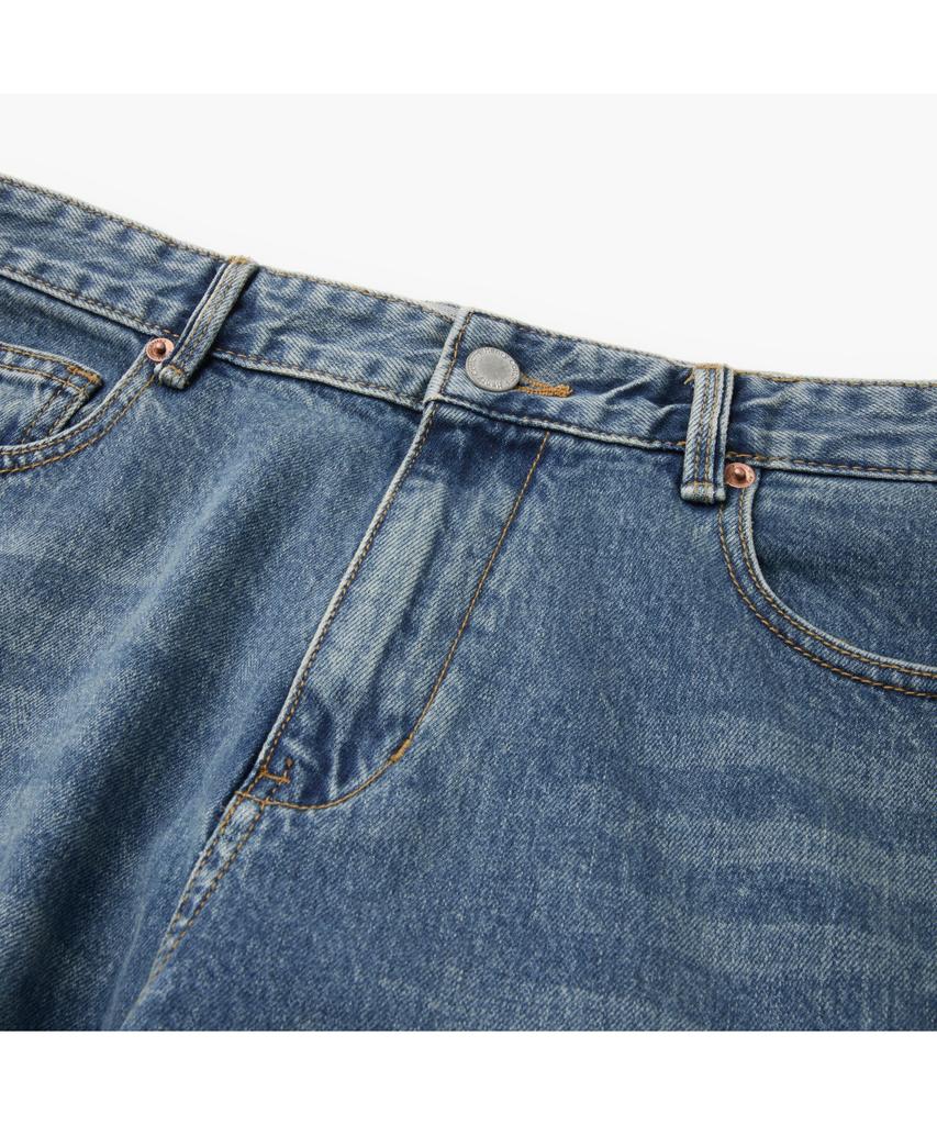 Henlikoteun Indigo Straight Denim Ahpam26121Ind