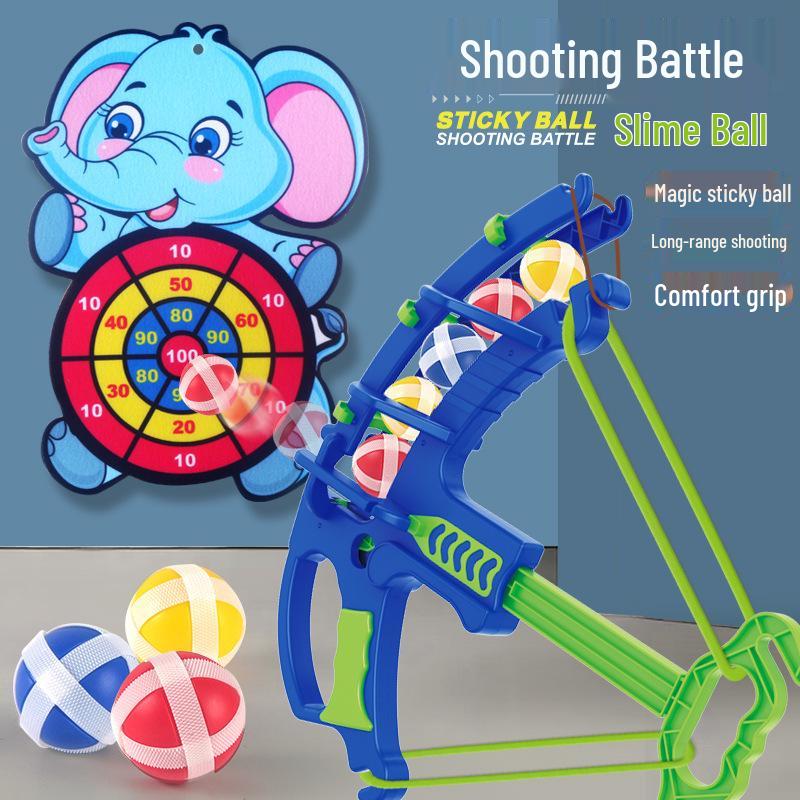 Dětský kouzelný lepkavý míček terč hračka pro interaktivní hru