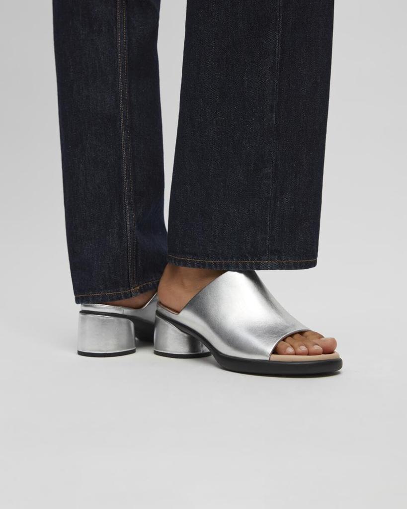 Heel Sandals Sculpted Sandals LX 35 PURE SILVER Cm 3E [Echo] Women's 25.0