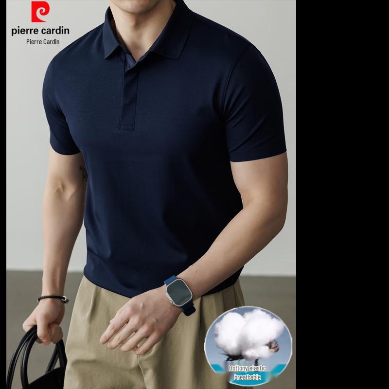 Pierre Cardin Men's Solid Slim Fit Polo Shirt