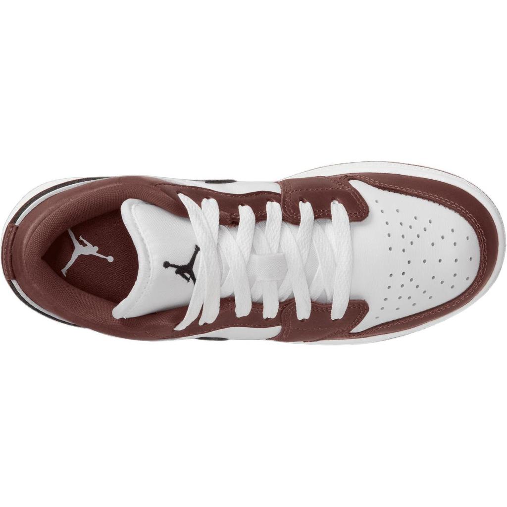 Air Jordan 1 Low GS Dark Pony Kids Sneakers Red White Black HF3188-102