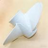 Strong 3 Blade 11 1/4 Inch Diameter 14G Marine Propeller Designed For 30HP To 60HP Outboard Engines