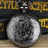 Steampunk Miedziany Vintage Pusty Trybik Pusty Kwarcowy Zegarek Kieszonkowy Naszyjnik Wisiorek Zegarek Łańcuszek Męski Damski Unikalny Zegarek