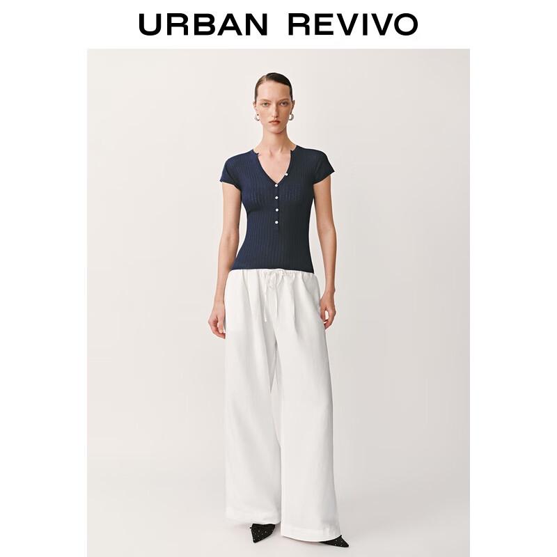 

UR 2025 Women s Slim Fit Short Sleeve Knit Top S