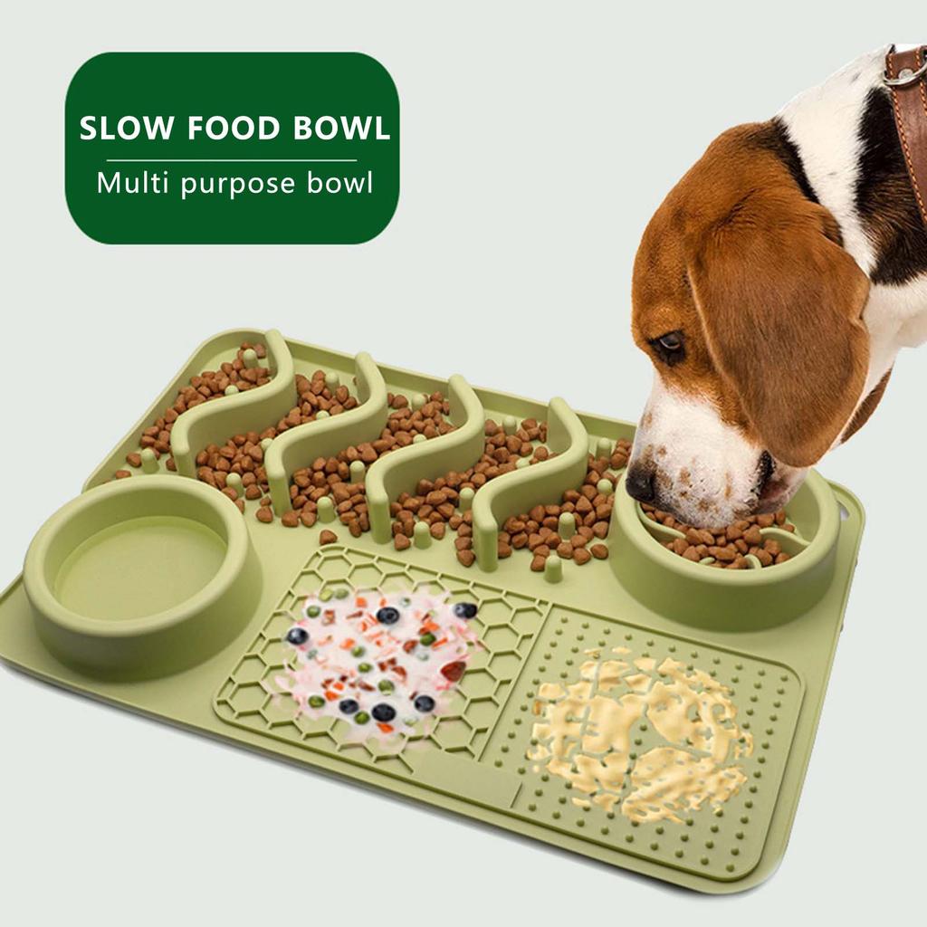 Pet Silicone Licking Mat Suction Dog Feeding Pad For Pets