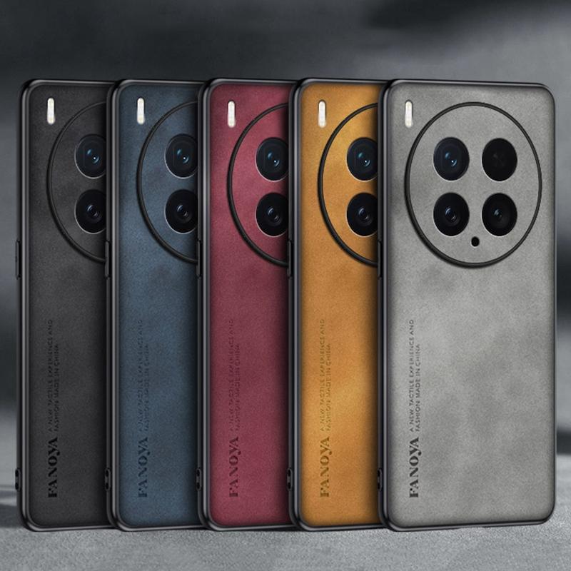 For Vivo X200 Ultra Case Luxury PU Leather Phone Case For Vivo X200 Ultra 5G Back Cover Silicone Shockproof Full Protection