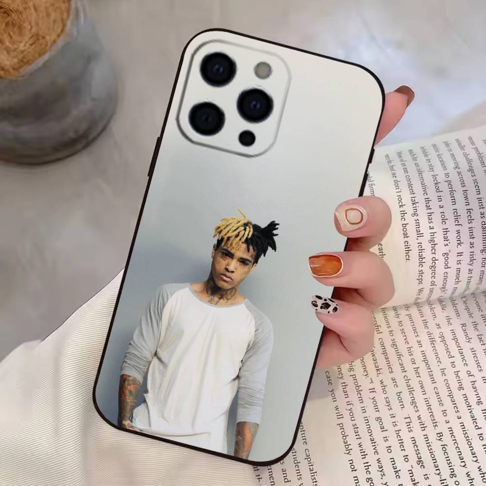 999 Juice W-WRLD Phone Case For iPhone 17,16,15,14,13,12,11 Plus,Pro Max,XS,Soft Silicone Black Cover