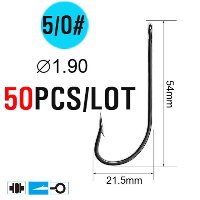 Haczyk Bimoo O'Shaughnessy Kuty przybrzeżny Haczyk wędkarski morski na morzu Haczyki na przynęty Stal wysokowęglowa Kuta Niska cena