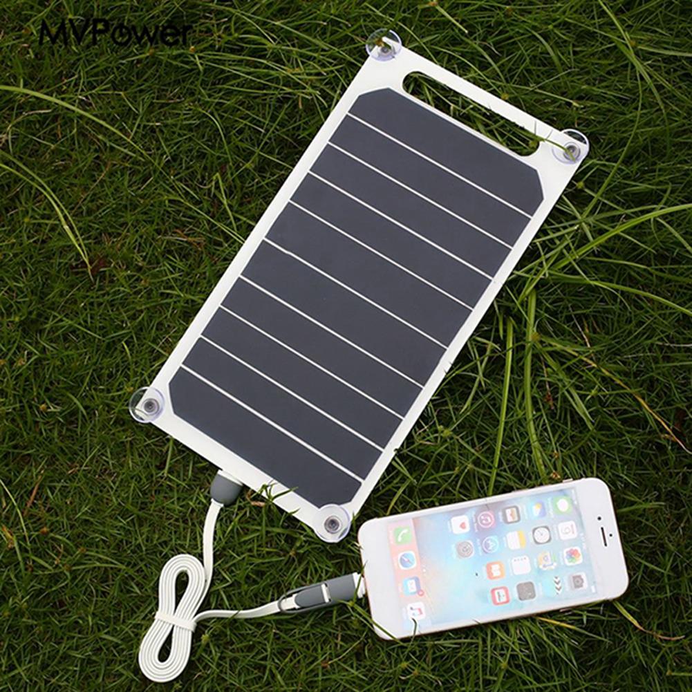 Outdoor Waterproof Solar Panel Charger Mobile Power Battery Charging Power Bank