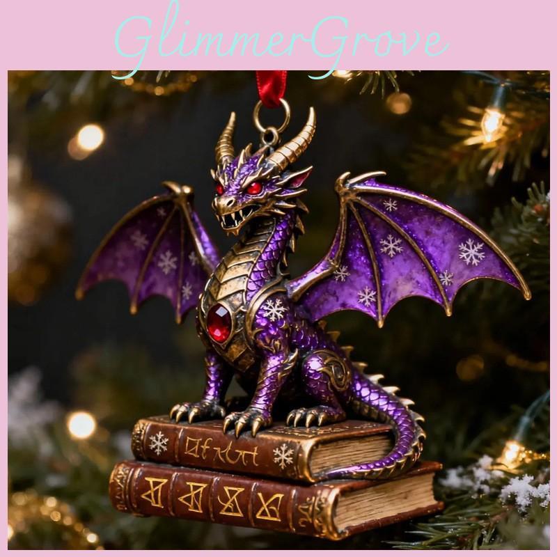 Acrylic Car Decoration Dragon Series Holiday Ornament With Cartoon Theme For Festive Gift