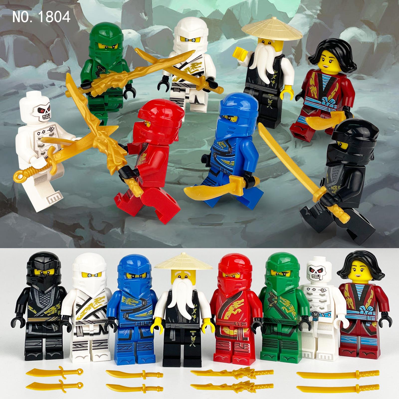 

Игрушка-конструктор из мелких частиц мозаики 122 фигурка ниндзя украшение мальчик подарок электронная коммерция