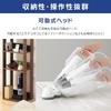 IRIS OHYAMA Futon Cleaner (IC-FAC2) - White, Anti-Mite, Beating Head, Approximately 6,000 Times per Minute, Hot Air Function, Filter Included