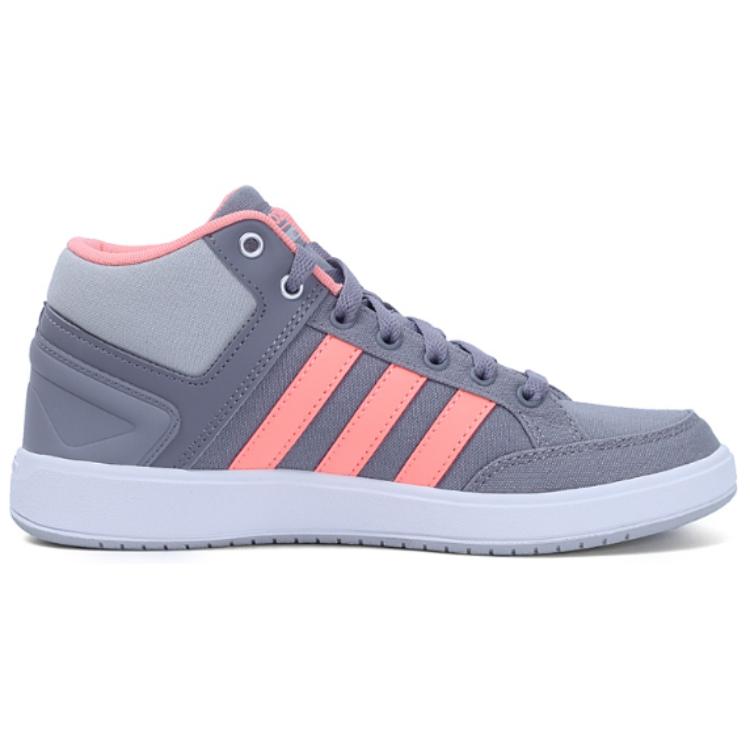 Adidas Cloudfoam All Court Mid Tennis Shoes Women Sneakers Gray BB9992