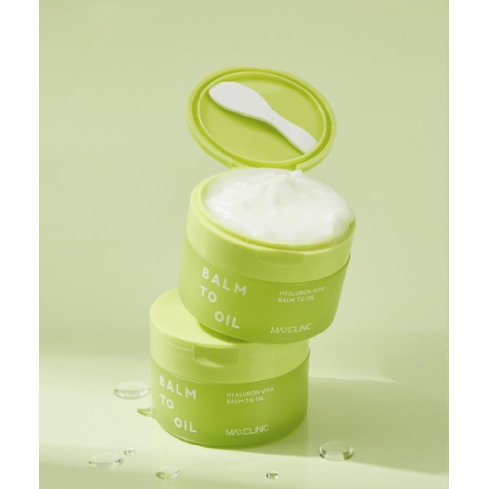 Maxclinic Очищающий бальзам Hyaluronic Vita 2 Масла HYALURON BALM TOO OIL MSK040