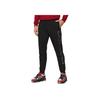 Emporio Armani EA7 Logo Print Elastic Waist Mid-Rise Tapered Knit Sports Pants Men bottoms Black 8NPPB5-PJ07Z-1205
