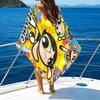 1pc The Powerpuff Girls11 Beach Towel with Custom Name, Beach/Swimming/Bath/Picnic/Camping Towel, Suitable for Seaside Beaches