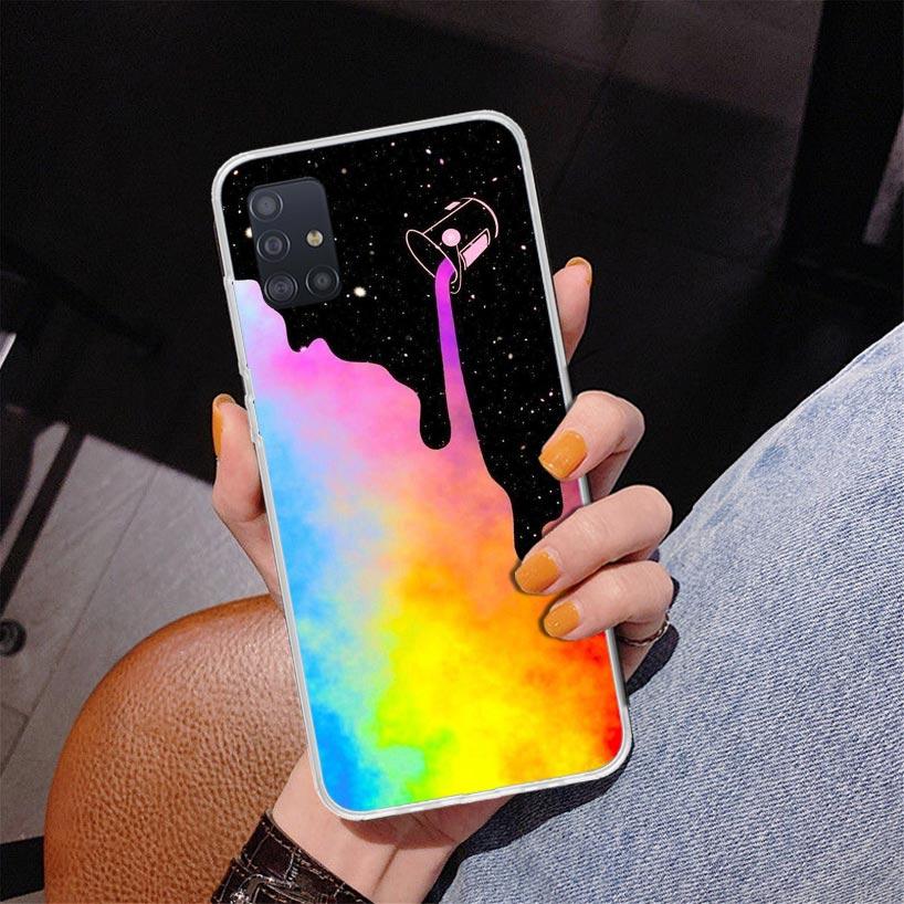 Love Is Love LGBT Rainbow Phone Case For Samsung Galaxy A52 A32 A22 A12 A51 A31 A50S A30S A20S A10S Note 20 Ultra 10 Plus S10 A7