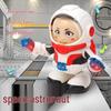 Electric Swinging Astronaut Robot: Singing & Dancing Early Education Toy for Children