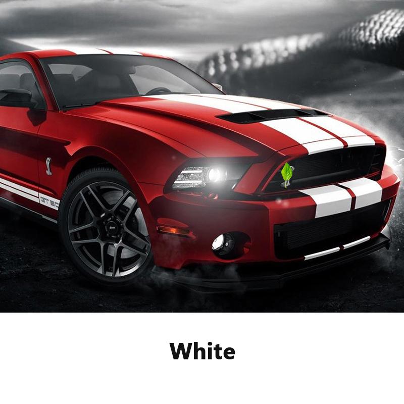 Für Ford Mustang 15-20 Carbon Faser Muster Volle Auto Körper Girlande Dekoration Aufkleber Motorhaube