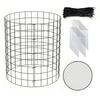 Wire Plant Protector with Top Cover Detachable Wire Mesh Plant Cage Plant Shield Keep Animals Out for Garden Plants Flowers Vegetables