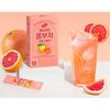 Kombucha Tea Powder Stick Grapefruit Orange Flavor 5g x 30 Sachets Korean Style Citrus Fruit Tea