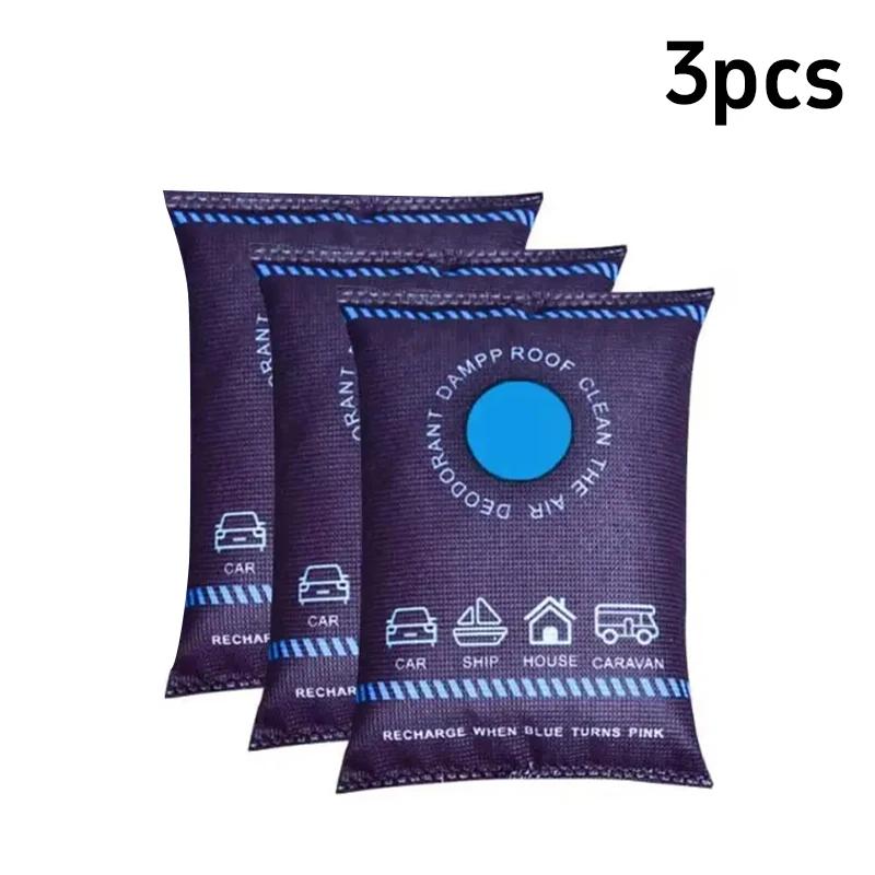 Reusable Dehumidifier Bag With Color Indicator Professional Car Interior Car Dehumidifier Bag Home Closet Humidity Absorber Bag