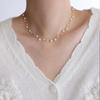 Luxury Beaded Choker Necklace Exquisite Collarbone Chain Brilliant Neck Pendant  Birthday Gift