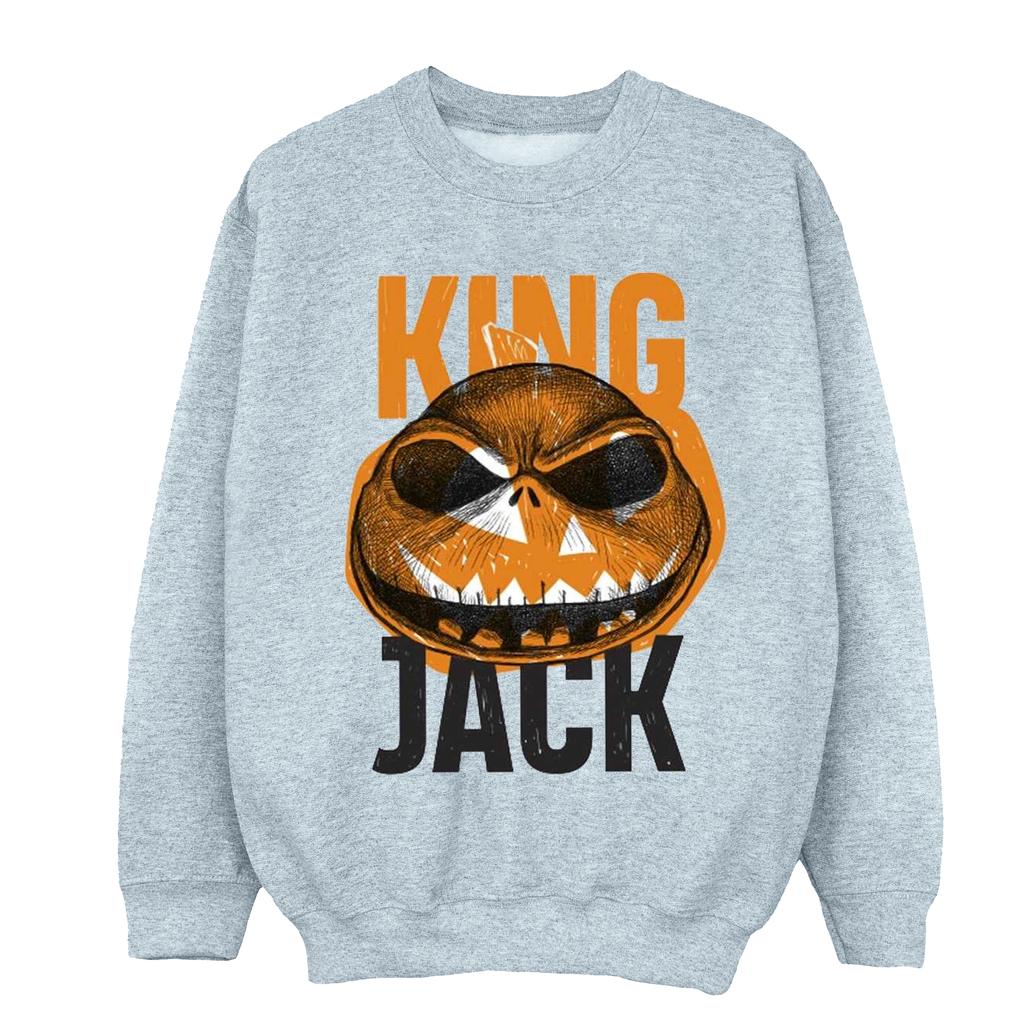 Disney Mens The Nightmare Before Christmas King Jack Sweatshirt