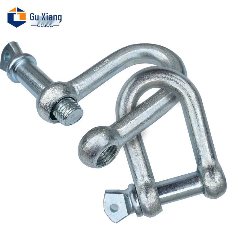 Grillo ad D zincato standard GB da 2 tonnellate