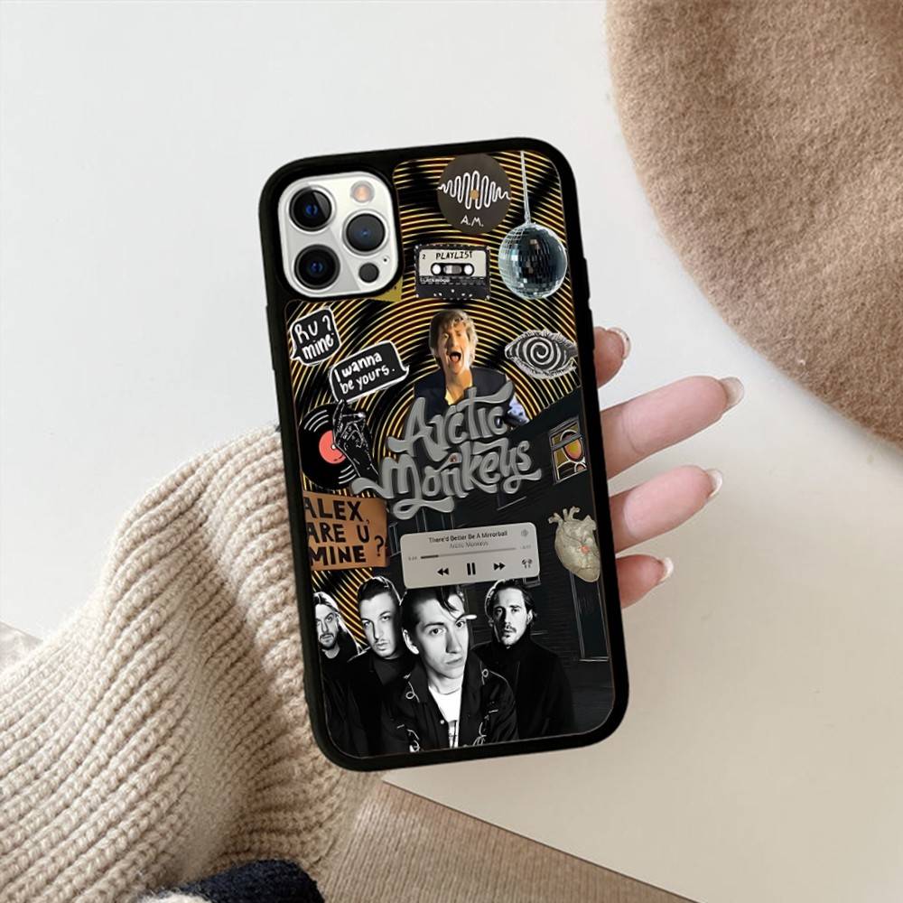 Rock A-Arctic Band M-Monkeys Music For IPhone 17 16 15 14 13 12 11 Pro Max Plus Shockproof PC+TPU Phone Back Cover