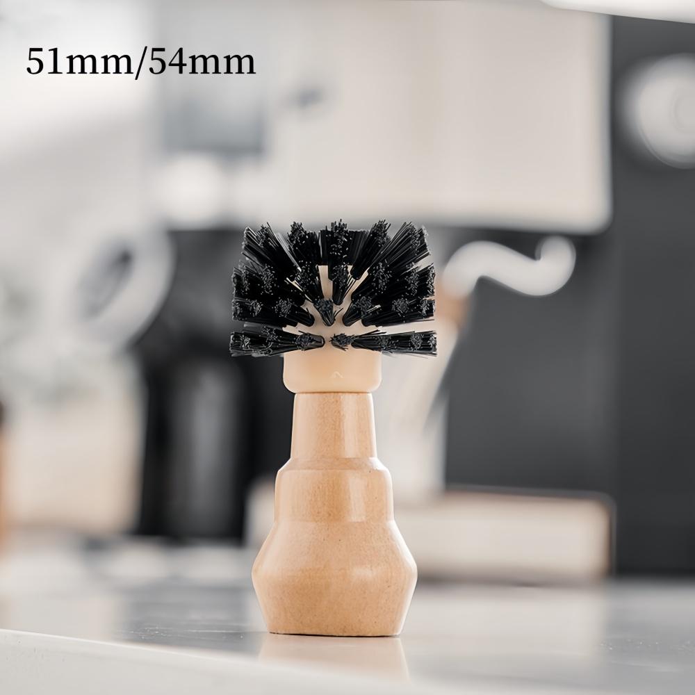 

Coffee Machine Handle Cleaning Brush Wooden Handle Home Barista High Quality Durable Easy Clean Professional Coffee Accessories