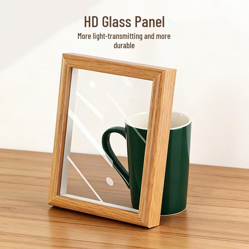Jinlongxing 6-inch Walnut Photo Frame