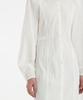 Youth Side-Slit Shirt Dress - White