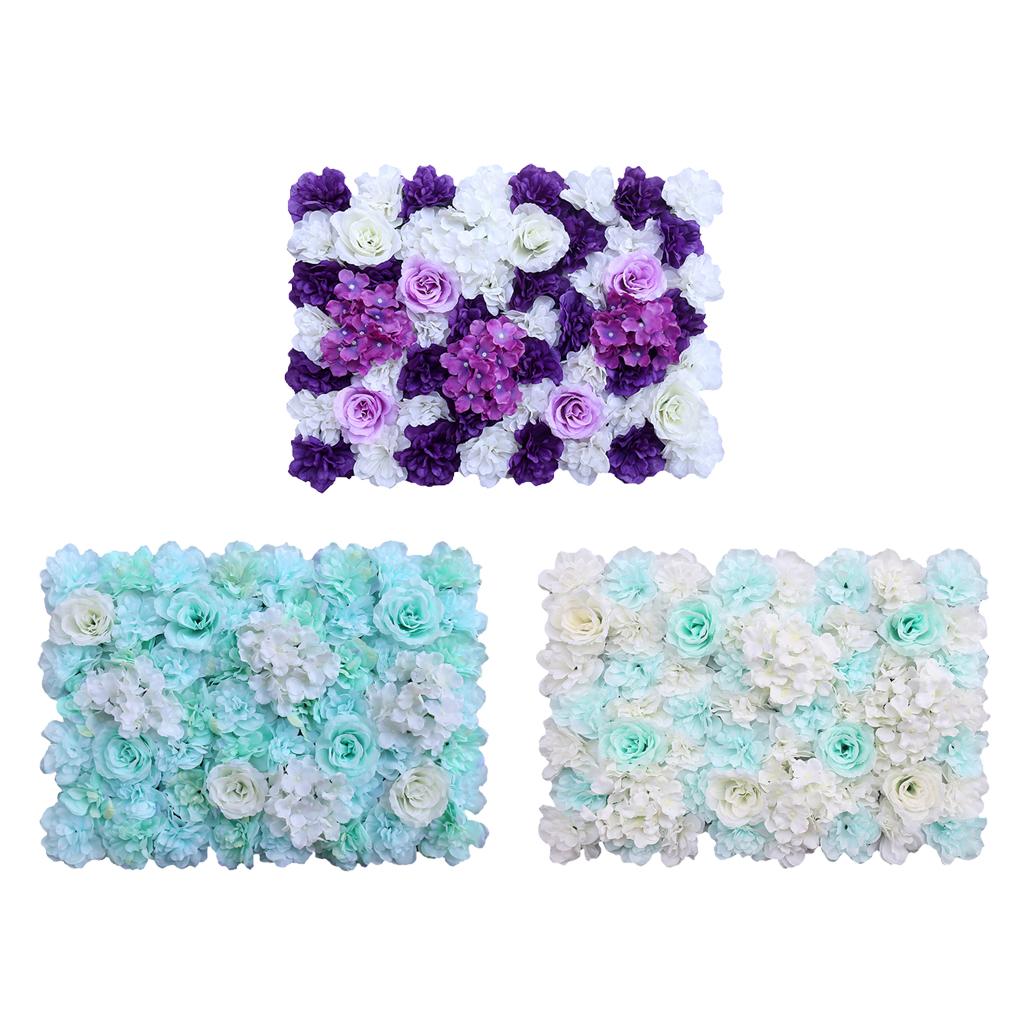 Stimulating flower panel for wall background for wedding birthday