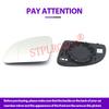 Verre chauffant de rétroviseur latéral de remplacement pour Mercedes Benz AMG GT 15-23 SL 12-20