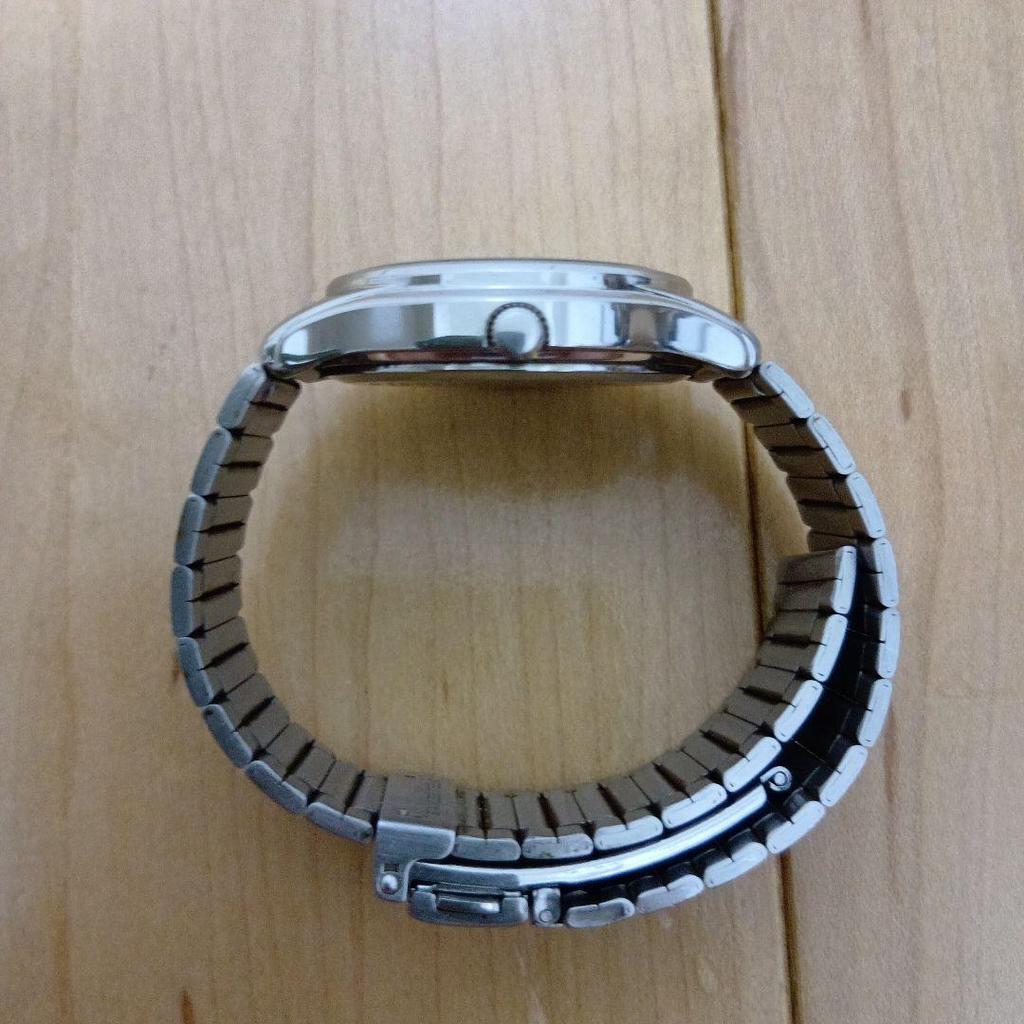 Used [Good Condition] ALBA Solar Watch 10BAR Day Date Product Number V158-KZG0