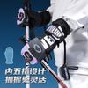 Luvas de esqui de inverno para homens e mulheres, luvas de neve quentes para adultos para clima frio, luvas de tela sensível ao toque para snowboard, esqui, esportes ao ar livre com pá